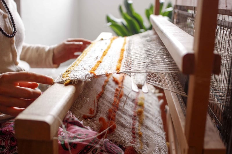 Upcycled Textile Pillows